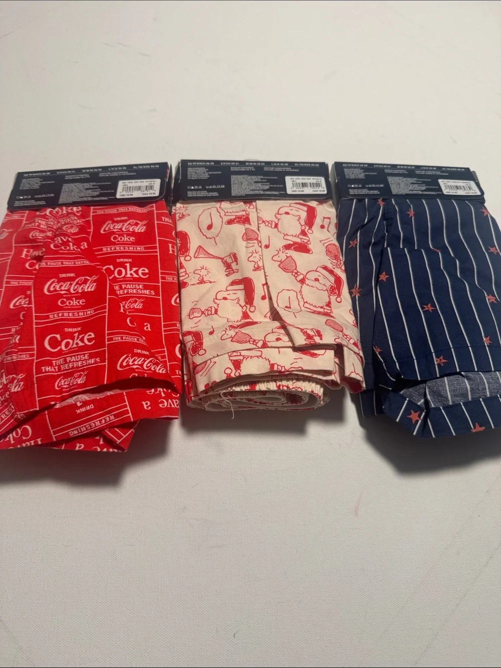 American Eagle Boxers Mens Large 3 Pack